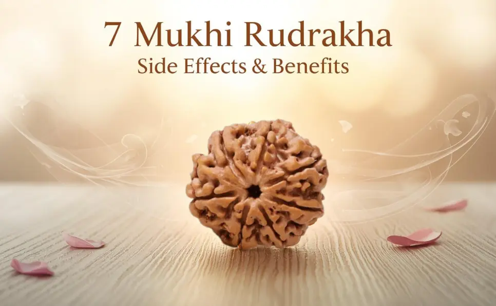 7 Mukhi Rudraksha Side Effects and How to Reamove Them